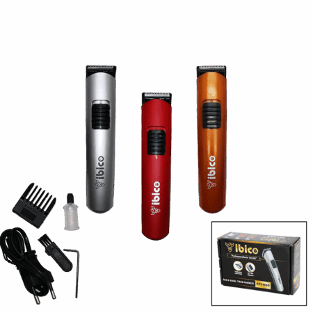 SAÇ SAKAL KESME TRAŞ MAKİNESİ AYARALI TARAK - KIRMIZI-TURUNCU-GRİ GÖVDE (4172)