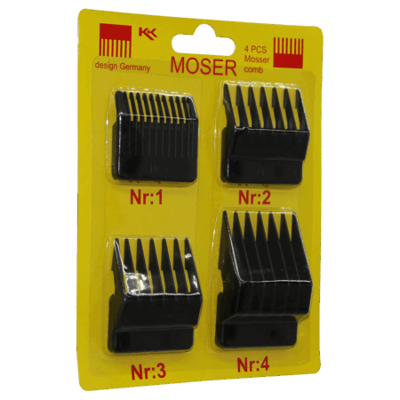 MOSER 4 PARÇA  MAKİNE TARAK SET (4172)