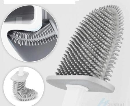 Hijyenik Klozet Temizleme Silikonu Esnek Fırça (4172)