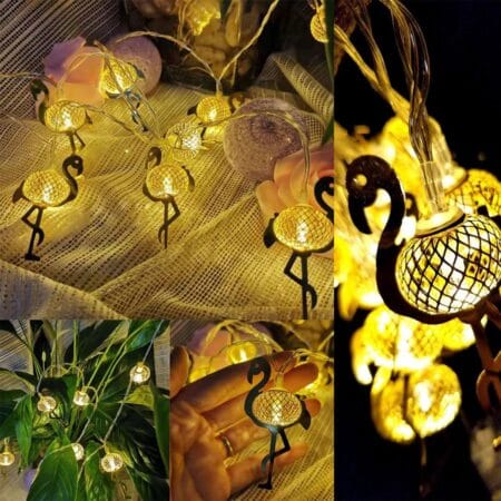 2 Metre Pilli İnce Tel Led Işık Zinciri Parti Aydınlatma (4172)