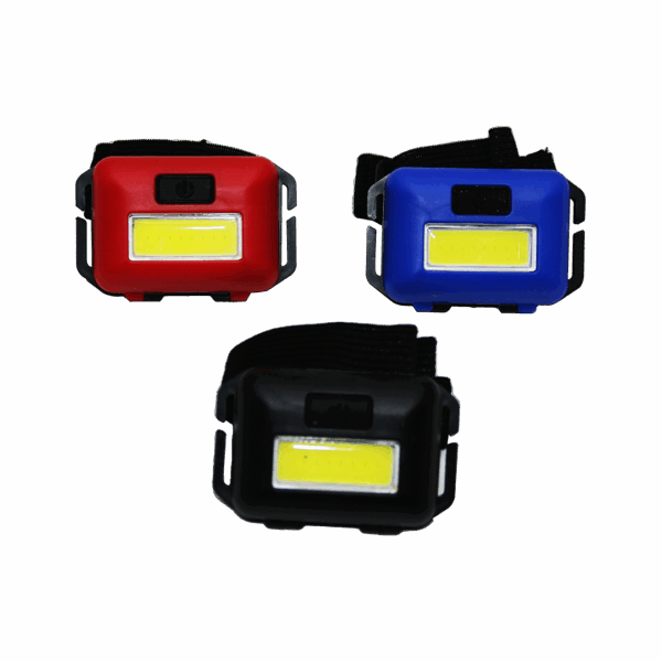 10W COB PİLLİ MİNİ KAFA LAMBASI FENER (4172)