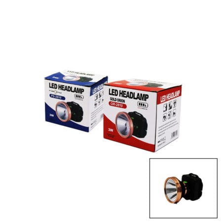 3W PİLLİ KAFA LAMBASI FENER OYNAR BAŞLI (4172)