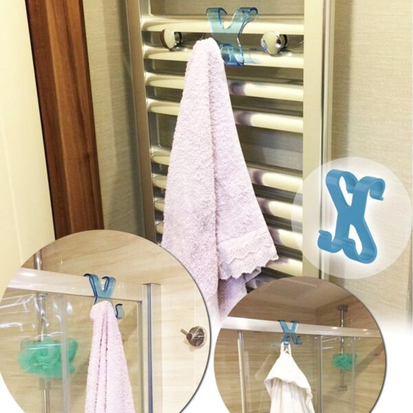 Hang it Pratik Kolay Taşımabilir Havlupan 2 Kancalı Banyo Askısı (4172) - Görsel 3
