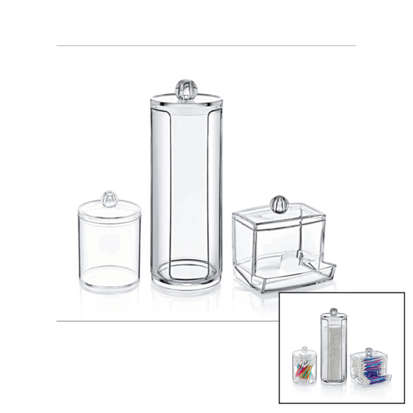 DİSK 3LÜ MAKYAJ ORGANİZER SET (4172)