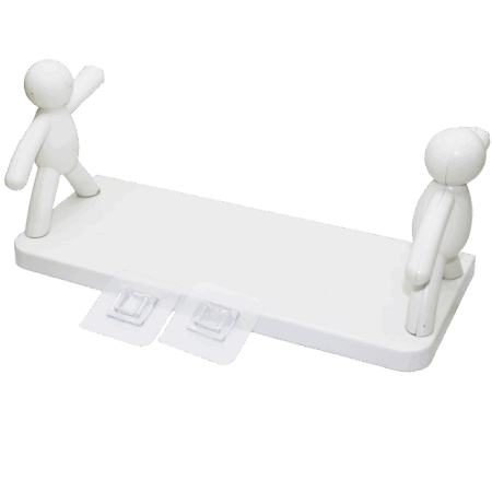 RAMBO MANKEN TUTACAKLI  PLASTİK ETEJER YAPIŞKANLI BÜYÜK=13.5X33CM (4172)