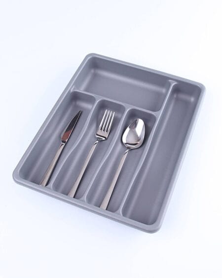 GRİ - 5 BÖLMELİ ÇEKMECE İÇİ KAŞIKLIK (4172)