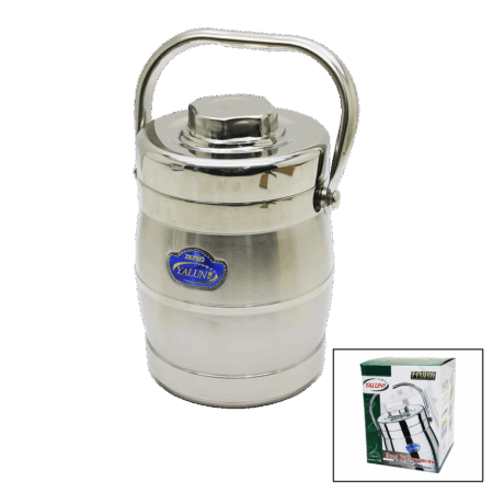 METAL KOVA 3LÜ SEFER TASI SAKLAMA KABI 1.6LT (4172)