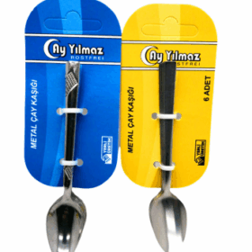 6 PARÇA  METAL ÇAY KAŞIK (4172)