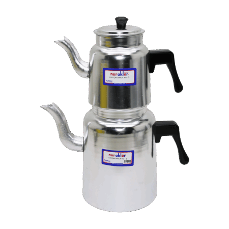 NO-3 LÜKS ALÜMİNYUM ÇAYDANLIK TAKIMI (4172)