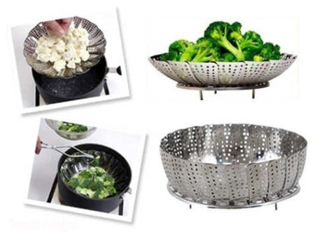 Buharda Pişirme Aparatı Haşlama Sepeti (4172)