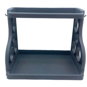 GRİ MUTFAK TEZGAH ÜSTÜ DÜZENLEYİCİ ORGANİZER (4172)