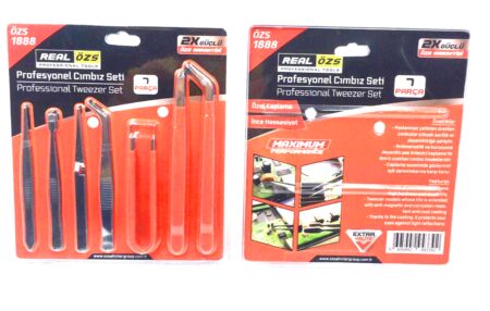 7 PARÇA  PROFESYONEL TEKNİK CIMBIZ SETİ (4172)