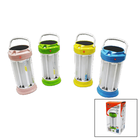 40W X 6 TÜP SOLAR ŞARJLI - FİŞLİ LED IŞILDAK FENER 240W (4172)