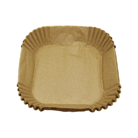 AİR FRYER 50 PARÇA  KARE - 16X4.5CM KAĞIT PİŞİRME KALIBI (4172)