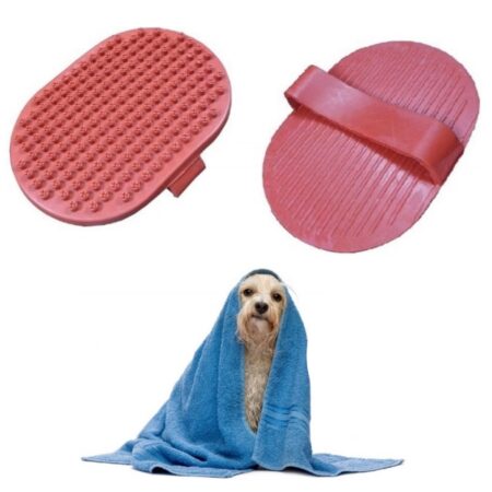 Ergonomik Masajlı Evcil Hayvan Kedi Köpek Yıkama Fırçası Aparatı (4172)