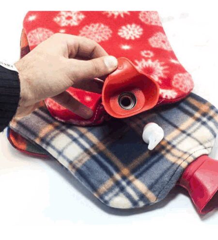 Sıcak Su Torbası 2 Litre Polar Kılıflı Termofor (4172)