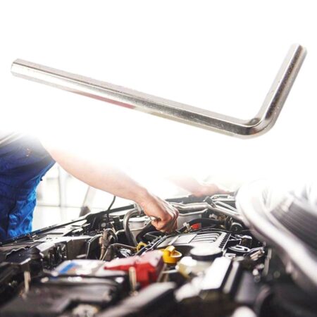 10 Parça Çelik Alyan Seti Kısa Düz Köşe Alyan Anahtar Takımı (4172)