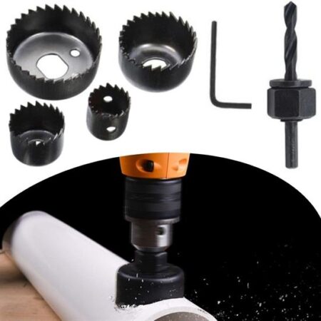 6 Parça Demir Ahşap Alçıpan Delme Buat Açma Seti (4172)