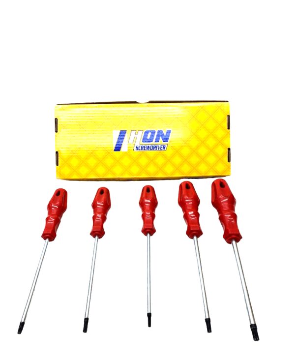 ORNAVİDA 5 PARÇA  TORK TORX TORNAVİDA SETİ (4172)