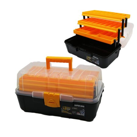 16LIK - 3 RAFLI BALIKÇI TAKIM ÇANTASI (4172)