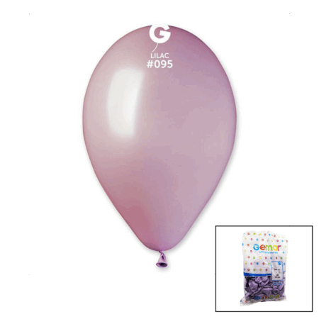 GM-110-95 METALİK - LİLA BALON 11'' - 28CM - 100 PARÇA (4172)