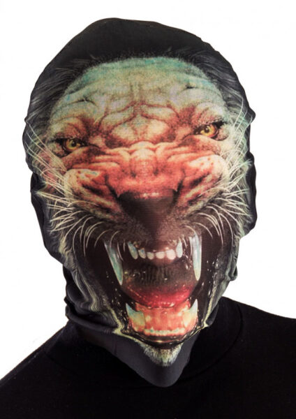 Kafaya Tam Geçmeli Aslan Maskesi - Streç Aslan Maskesi Model 3 (4172)