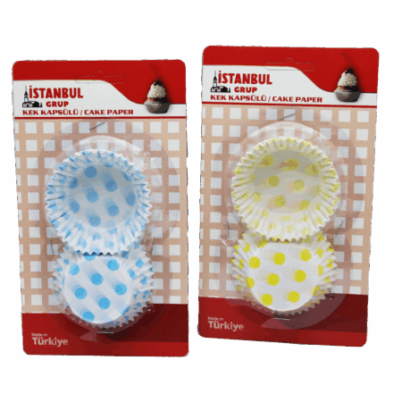 KIRMIZI KARTELA - BÜYÜK MUFFİN KAĞIT KEK KAPSÜLÜ (4172)