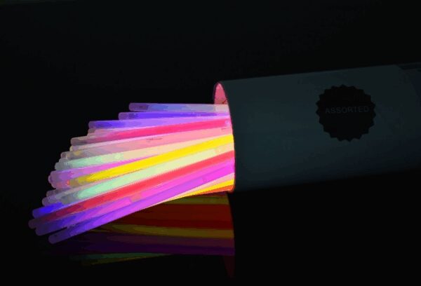 Karanlıkta Parlayan Fosforlu Glow Stick Taç Fosforlu Renkli Taç 6 Adet (4172) - Görsel 2