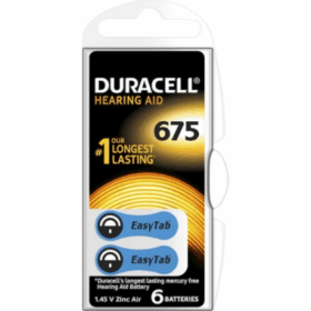 DURACELL 675 İŞİTME CİHAZ KULAK PİLİ 6 PARÇA  KUTU (4172)