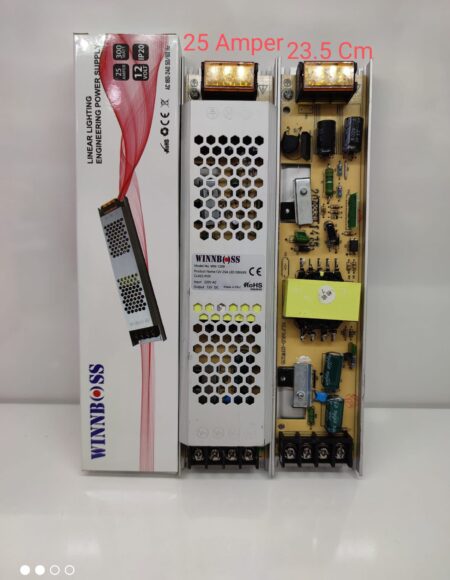 12V-25A-300W-IP20 ULTRA SLİM TRAFO (4172)