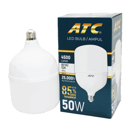 50W TORCH LED BULB AMPUL BEYAZ E27 (4172)