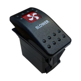HAVALANDIRMA IŞIKLI 3P ON-OFF 12-24V MARIN SWITCH (IC-134M-S13) (4172)