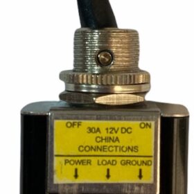 12 VOLT DC 30 AMPER TOGGLE SWİTCH ON-OFF IŞIKLI (IC-151B) (4172)