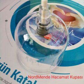 100 ADET 6 NO Siyah İnci Gold Hacamat Kupası. 1 Adet Hacamat Kalemi