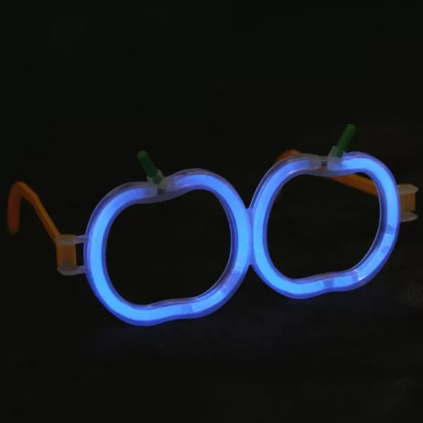 Glow Stick Elma Gözlük - Glow Partisi Gözlüğü - Glow Stick Gözlük 12 Adet (4172) - Görsel 4