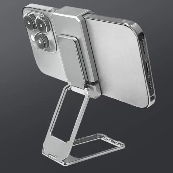 360 derece Dönen Tüm Telefon Tipleri İle Uyumlu Metal Telefon Standı Braket (4172) - Görsel 2