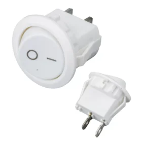 YUVARLAK IŞIKSIZ ANAHTAR ON-OFF 2P (IC-133A) (4172)