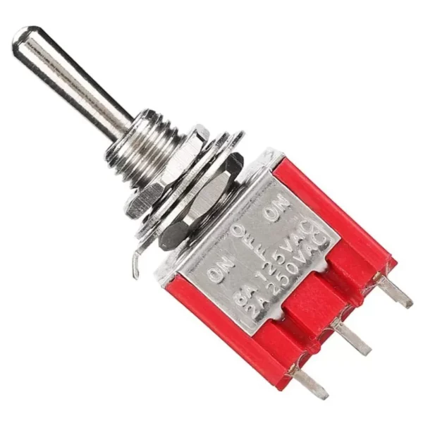 TOGGLE SWİTCH ON-OFF-ON Ø6MM MTS-303 (IC-148B) (4172) - Görsel 5