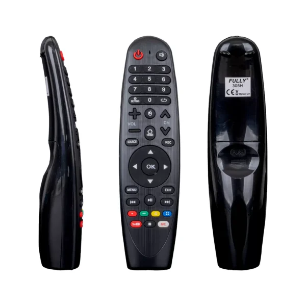 TELENOVA YOUTUBE-NETFLIX TUŞLU LCD-LED SES KOMUTSUZ TV KUMANDA (4172)