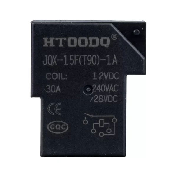 JQX-15F-T90-1H 12VDC 30A 12VDC 5 PIN RÖLE (4172) - Görsel 2