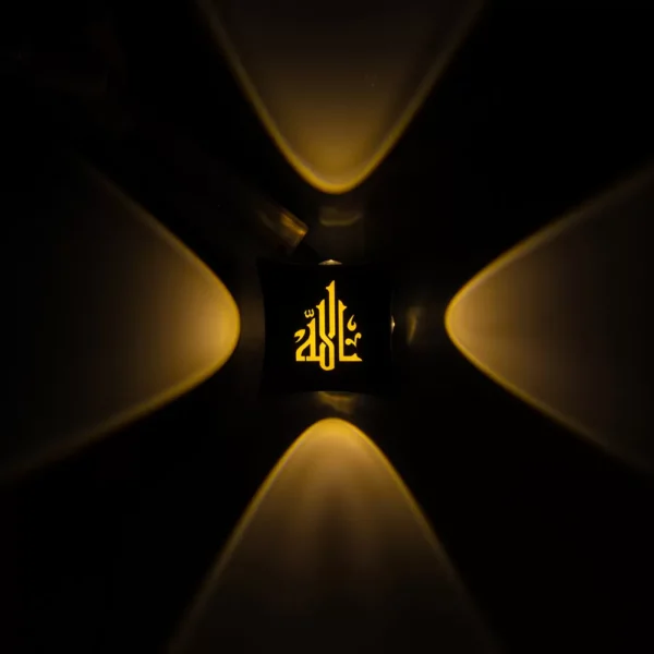 3000K ALLAH DEKORATİF LED DUVAR APLİK (4172) - Görsel 3
