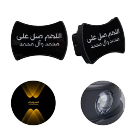 3000K SALAVAT MOTİFLİ DEKORATİF LED DUVAR APLİK (2Lİ PAKET) (4172)