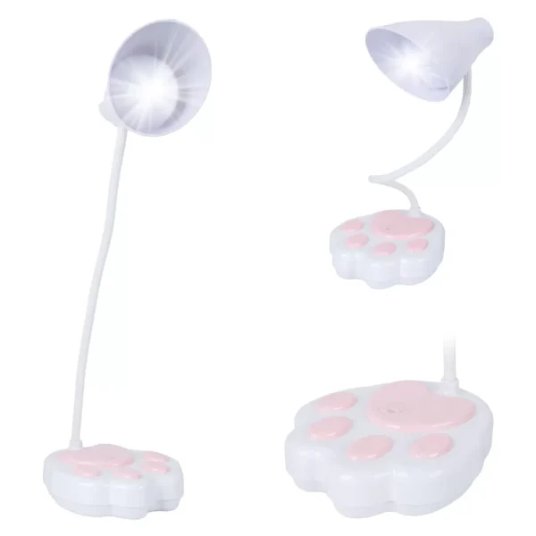 20 LEDLİ 2.5 WATT ŞARJLI ESNEK MASA LAMBASI (OM-114) (4172)