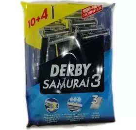 DERBY SAMURAİ 3 BIÇAK 10+4 PARÇA.POŞETLİ (4172)