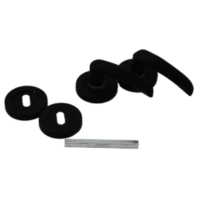 ÇELİKEL ERİŞ-10 AMERİKAN ODA KAPI KOLU SİYAH (4172)