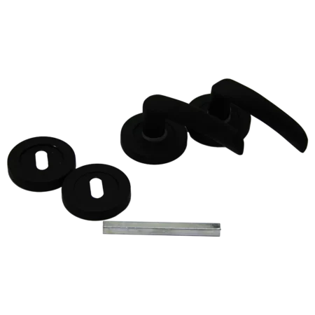 ÇELİKEL ERİŞ-10 AMERİKAN ODA KAPI KOLU SİYAH (4172)