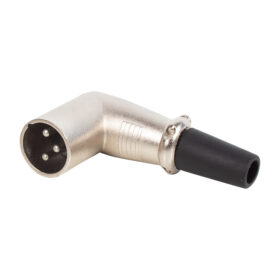 CANON FİŞ ERKEK 90 DERECE L TİP XLR JACK FİŞ (4172)