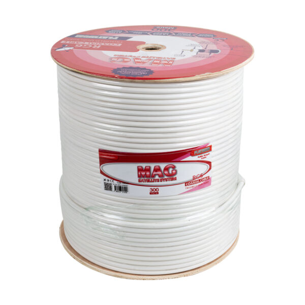 MAG PLATINUM RG6/U4 TRISHIELD 64 TEL ANTEN KABLOSU (300 METRE) (4172) - Görsel 3