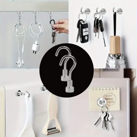 Güçlü Manyetik Mutfak,Banyolar İçin Çok Amaçlı 2'li Magnet Askı (4172)