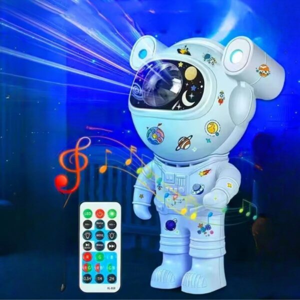 Stickerlı ,Kumandalı ASTRONOT Model Gece Lambası (4172) - Görsel 4